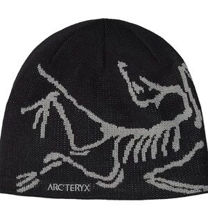 Arc'teryx Black and Gray Beanie